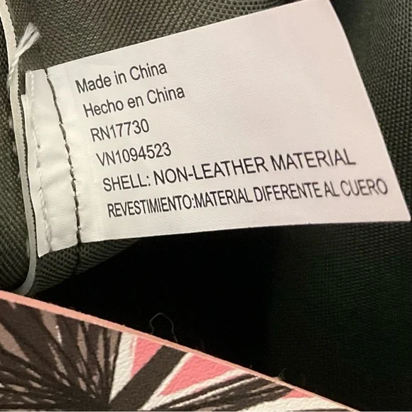 A New Day Palms Faux Tote Beach Bag - Picture 9 of 10